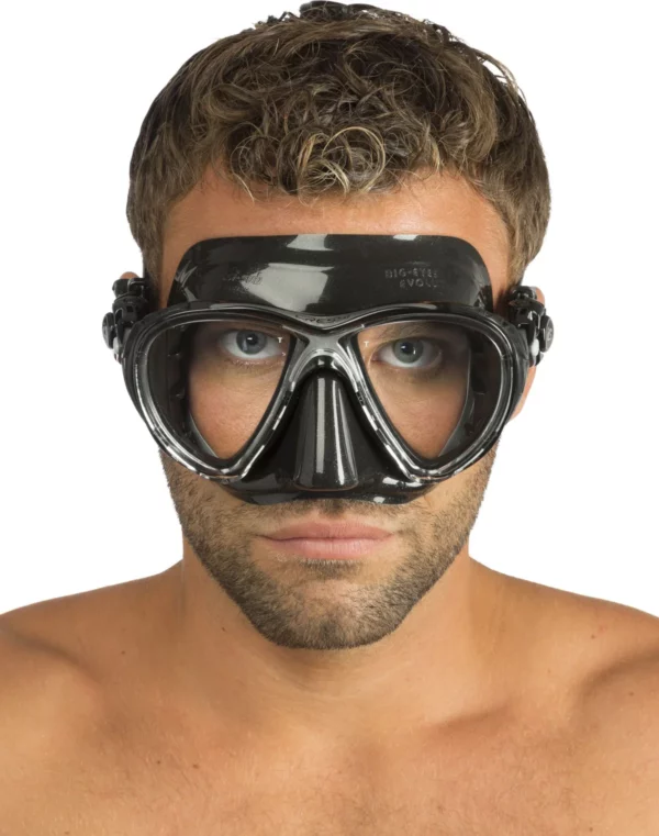 Masque Cressi Big Eyes Evo Noir – Image 4